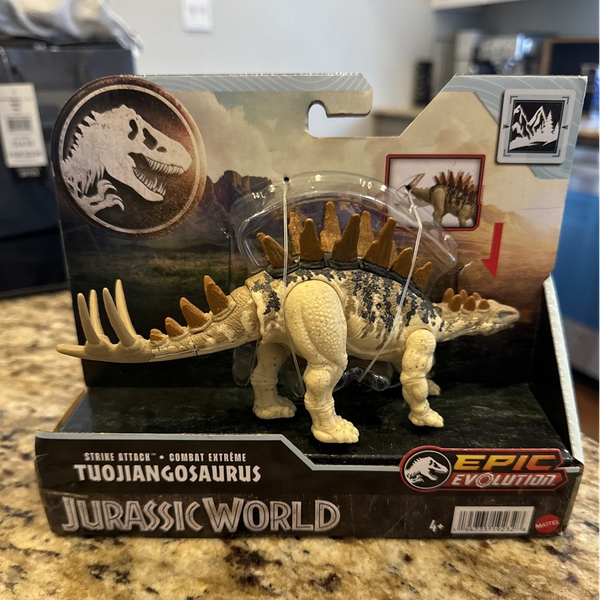 Mattel Jurassic World Epic Evolution Strike Attack Tuojiangosaurus Action Figure