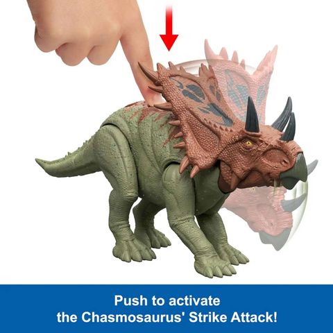  Khủng long HTK67 Jurassic World Strike Attack Chasmosaurus 