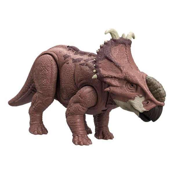 HTK72 Jurassic World Wild Roar Pachyrhinosaurus Dinosaur Figure