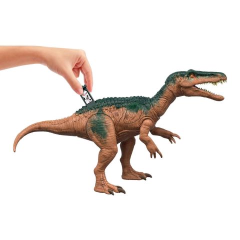  Khủng long HTP68 Jurassic World Epic Attack Dino Chomp Back Baryonyx 