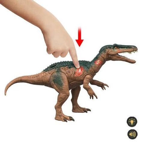  Khủng long HTP68 Jurassic World Epic Attack Dino Chomp Back Baryonyx 