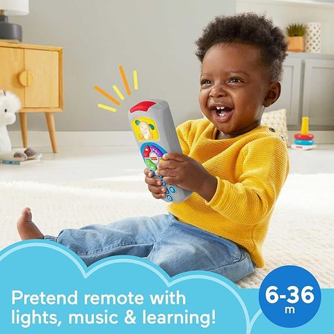  Điều khiển học tập HVY75 Fisher Price - Laugh & Learn Puppy's Remote 