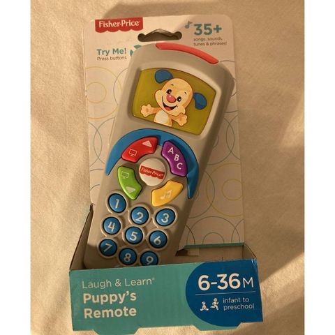  Điều khiển học tập HVY75 Fisher Price - Laugh & Learn Puppy's Remote 