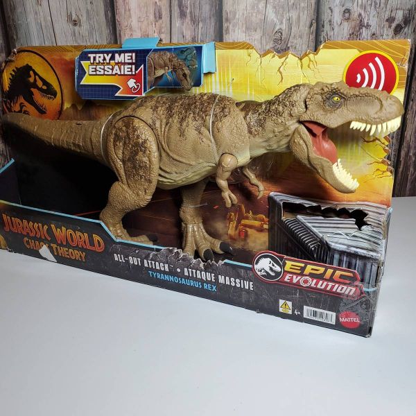 HXF53 Jurassic World Super Battle Attack T-Rex Dinosaur