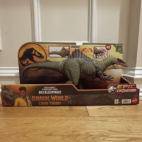  Khủng long HXF52 Jurassic World Battle Roar Becklespinax 