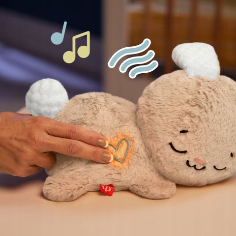  Thỏ bông ru ngủ HXG97 Fisher Price Baby Sound Machine Soothe & Settle Bunny 