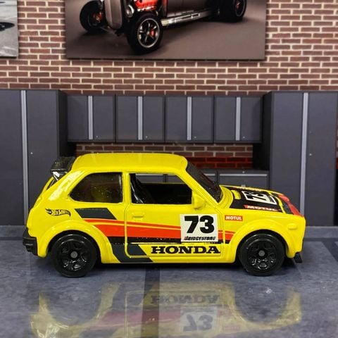  Xe mô hình HXP92 Hot Wheels '73 Honda Civic Custom 