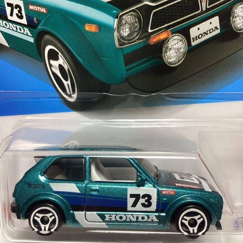 Xe mô hình HXR19 Hot Wheels '73 Honda Civic Custom 