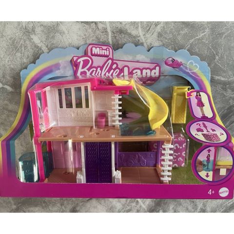  Nhà búp bê mini HYF47 Mini BarbieLand Mini Dreamhouse 1.5-Inch Playset 