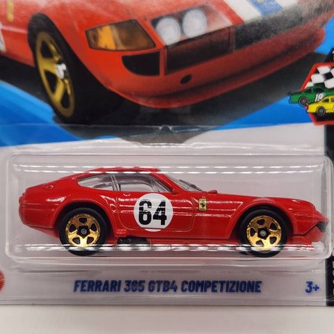  Mô hình xe HYW48 HOT WHEELS Ferrari 365 GTB4 COMPETIZIONE 
