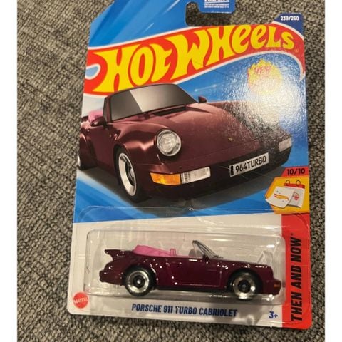  Mô hình xe HYW37 Hot Wheels Porsche 911 Turbo Cabriolet 