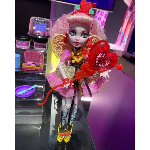  Búp bê JBG77 Monster High Scary Sweet Birthday Cupid Asteria Doll 