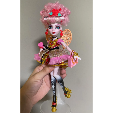  Búp bê JBG77 Monster High Scary Sweet Birthday Cupid Asteria Doll 