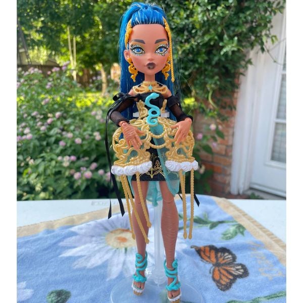  Búp bê JBG76 Monster High Scary Sweet Birthday Cleo De Nile Fashion Doll 