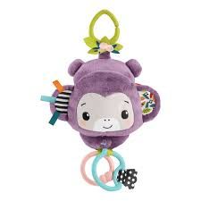 JBG94 Fisher Price Sing & Go Purple Monkey