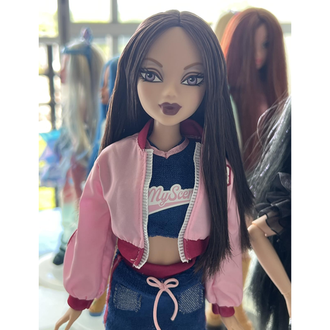  Búp bê JBH79 Barbie Signature My Scene Nolee Collector Doll in Y2K 