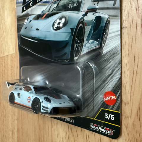  JBK65 Hot Wheels Car Culture Circuit Legends Porsche 911 GT3 R (992) Blue 