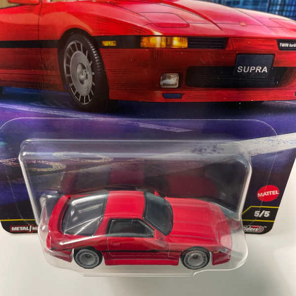 Mô hình xe JBK90 23win04 Car Culture Ronin Run II '89 Toyota Supra Red