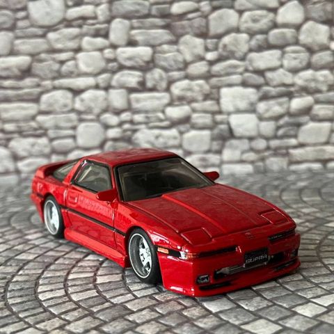  Mô hình xe JBK90 Hot Wheels Car Culture Ronin Run II '89 Toyota Supra Red 