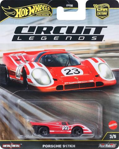  JBK63 Hot Wheels Car Culture Circuit Legends Porsche 917KH 
