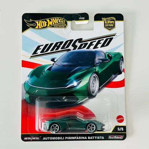  Mô hình xe Hot Wheels Culture Collectible Pininfarina Battista Eurospeed 