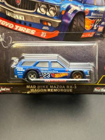  Xe mô hình Hot Wheels Culture Ronin Run II Mad Mike Mazda RX-3 Wagon/Lumulk 