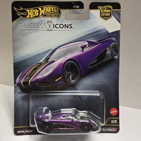  JBK93 Hot Wheels Car Culture Timeless Icons Koenigsegg Agera R 