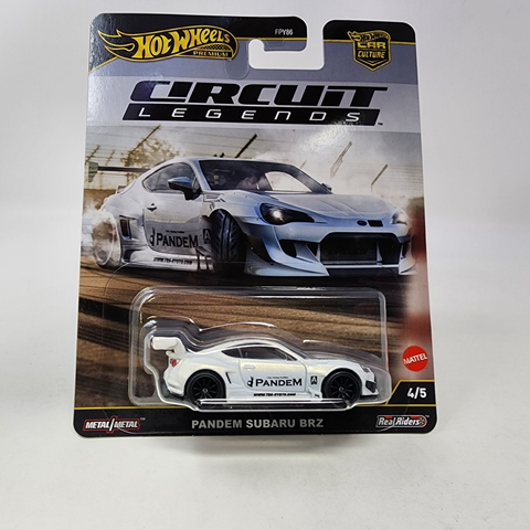  JBK64 Hot Wheels Car Culture Circuit Legends Pandem Subaru BRZ 
