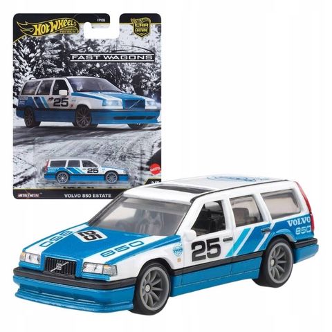  Xe mô hình JBK68 Hot Wheels Car Culture Fast Wagon Volvo 850 Estate 
