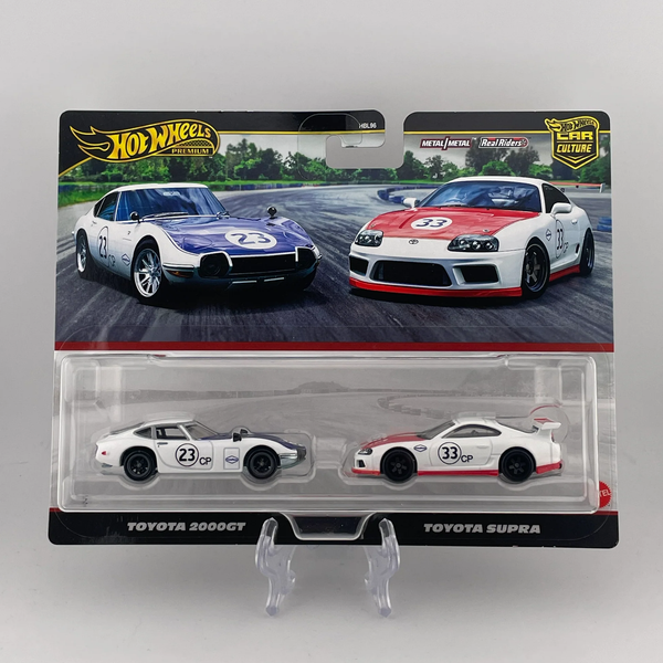  Bộ đôi xe Hot Wheels Premium 2-Pack Toyota 2000GT / Toyota Supra JBL03 
