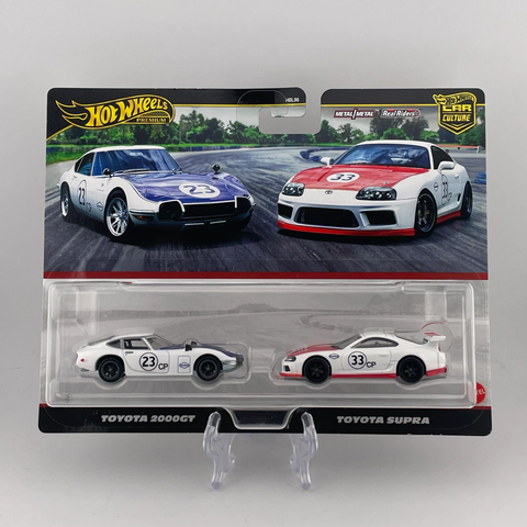  Bộ đôi xe Hot Wheels Premium 2-Pack Toyota 2000GT / Toyota Supra JBL03 