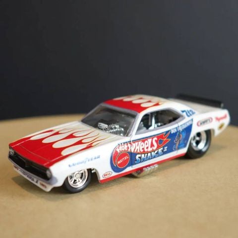  Set 2 xe JBL01 Hot Wheels Premium 2-Pack '72 Plymouth Cuda FC/Rob n' Pinks 