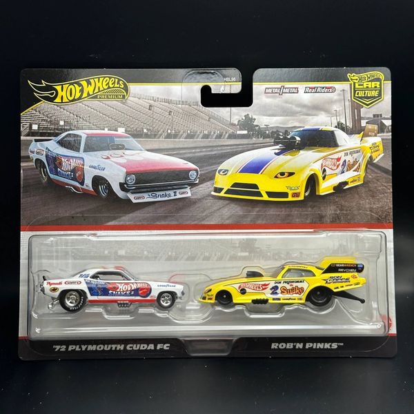 JBL01 23win04 Premium 2-Pack '72 Plymouth Cuda FC/Rob n' Pinks