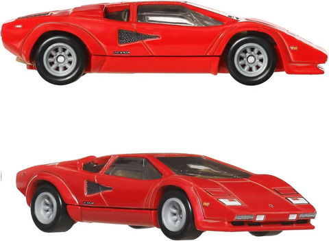  Bộ 2 xe JBL02 Hot Wheels Premium 2-Pack Lamborghini Countach LP5000 QV/Lancia Stratos Zero 