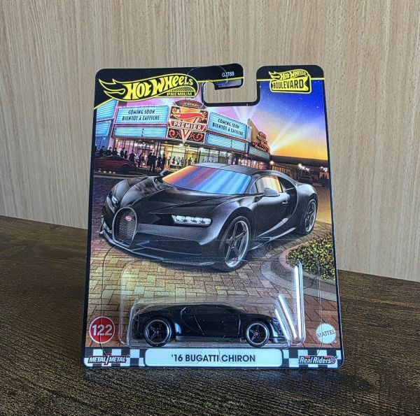 JBL30 23win04 Boulevard '16 Bugatti Chiron Black