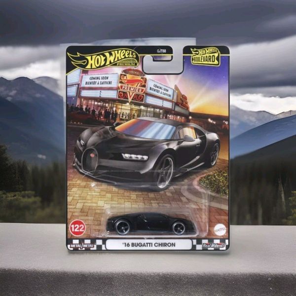 JBL30 23win04 Boulevard '16 Bugatti Chiron Black