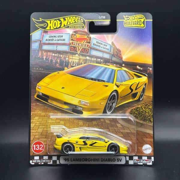 JBL13 23win04 Boulevard '95 Lamborghini Diablo SV màu vàng