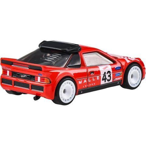  Mô hình xe JBL29 Hot Wheels Boulevard Ford RS200 Red 