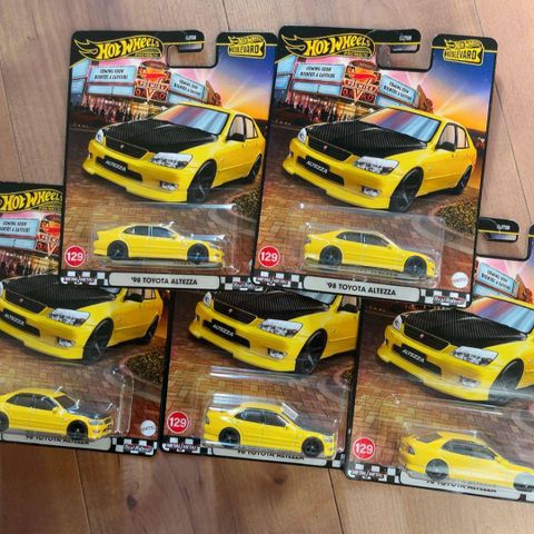  Xe mô hình JBL23 Hot Wheels Boulevard '98 Toyota Altezza 