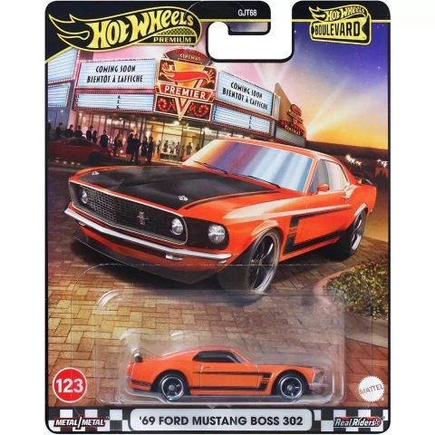  Xe mô hình JBL20 Hot Wheels Boulevard '69 Ford Mustang Boss 302 