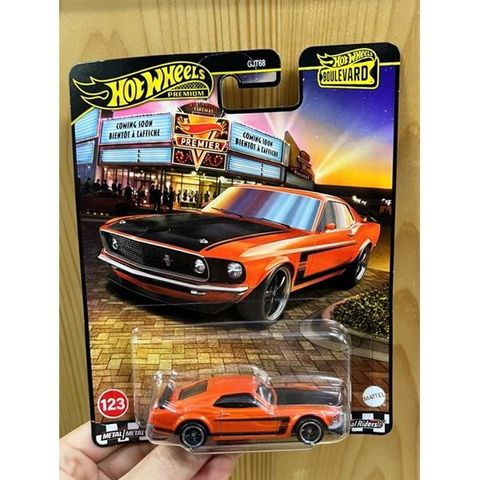  Xe mô hình JBL20 Hot Wheels Boulevard '69 Ford Mustang Boss 302 