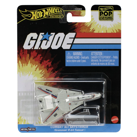  JBL77 Hot Wheels G.I. JOE COMBAT JET SKYSTRIKER Grumman F-14 Tomcat 