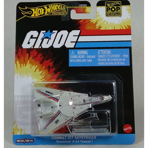  JBL77 Hot Wheels G.I. JOE COMBAT JET SKYSTRIKER Grumman F-14 Tomcat 