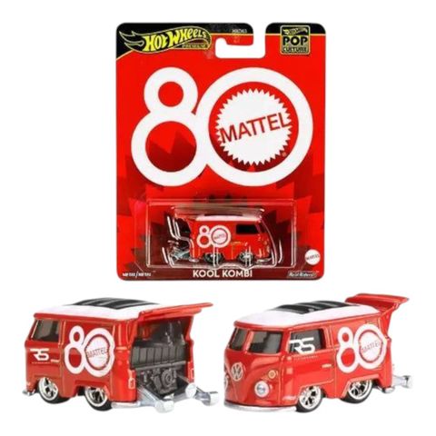  Mô hình xe JBL68 Hot Wheels Premium - 80th Anniversary Mattel Kool Kombi 
