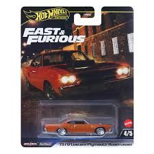  Mô hình xe JBL87 Hot Wheels Fast and Furious 1970 Custom Plymouth Road Runner 