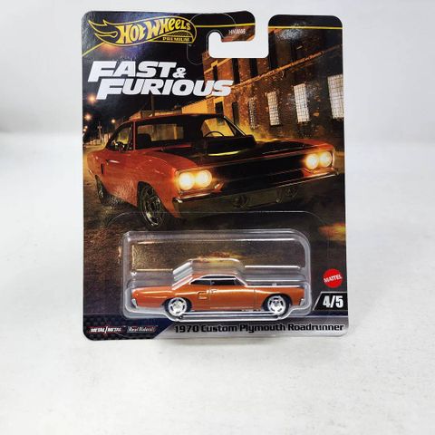  Mô hình xe JBL87 Hot Wheels Fast and Furious 1970 Custom Plymouth Road Runner 