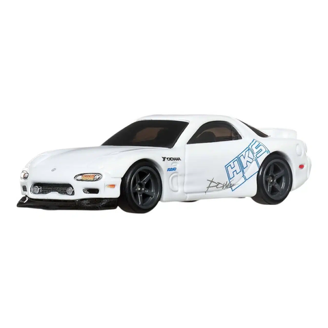  Mô hình xe JBL93 Hot Wheels Fast and Furious Mazda RX-7 FD White 