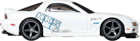  Mô hình xe JBL93 Hot Wheels Fast and Furious Mazda RX-7 FD White 