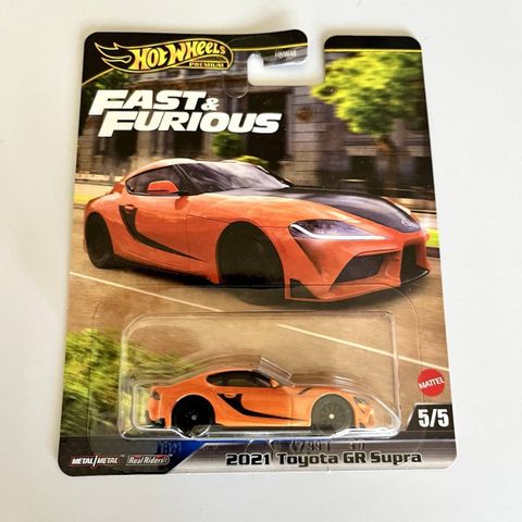  Xe mô hình JBM00 Hot Wheels Fast and Furious 2021 Toyota GR Supra 