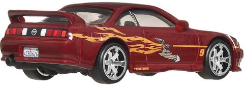  Xe mô hình JBL99 Hot Wheels Fast and Furious Nissan 240SX (S14) Red 